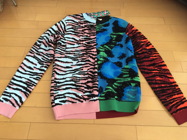 Mサイズ KENZO H&M トレーナー ニット 切り替え 即日発送