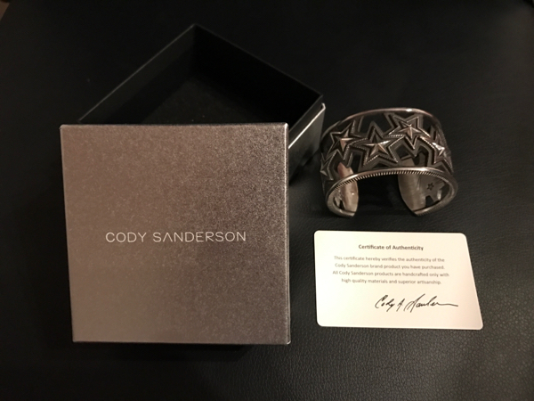 新作 コディサンダーソン バングル