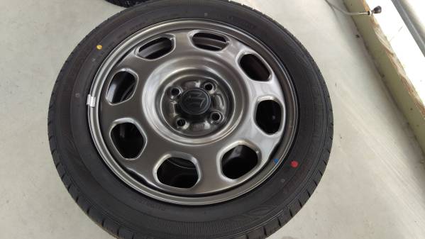 ☆ハスラー☆新車外し☆165/60R15☆純正ホイールセット4本☆ Yahoo