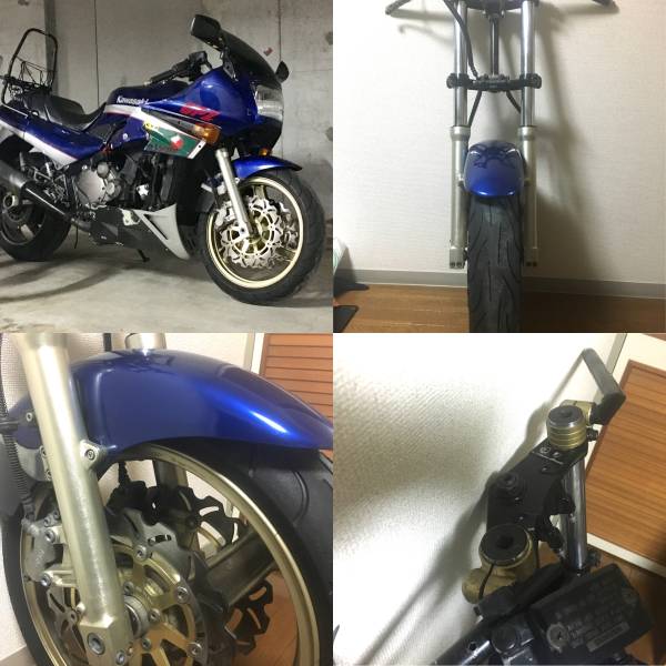 GPZ1000RX 17インチ化キット【GPZ900R 41㎜】 | 投稿詳細｜MOTOCLE