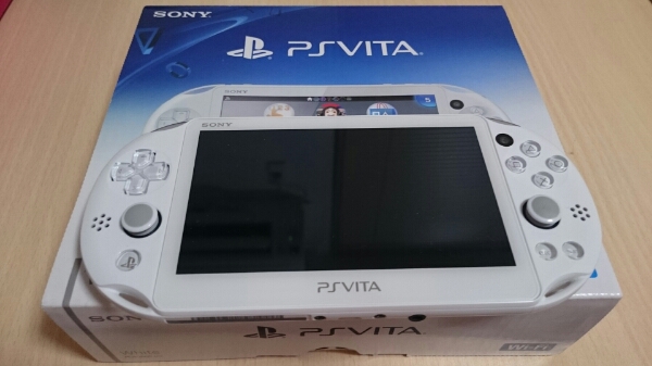 PS Vita PCH-2000 本体 ホワイト 中古