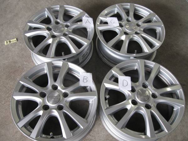 Pro Get 　ホイール単品4本セット 　15×6.0J+50　5H+114.3