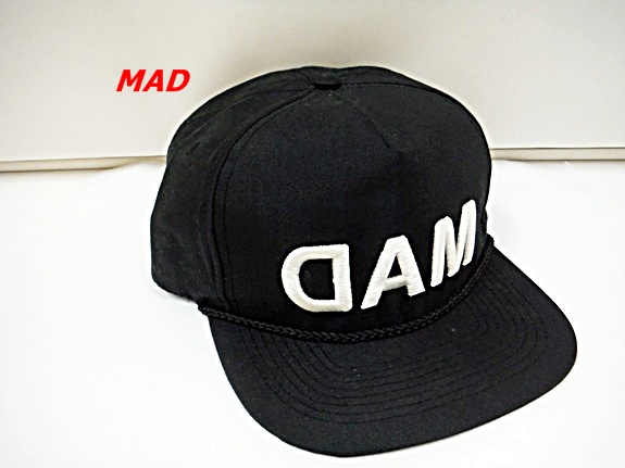 MAD　マッド　CAP　キャップ　ブラック