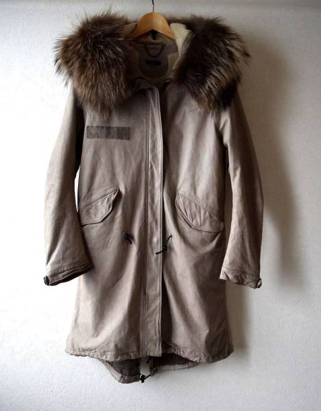 定価約20万円 美品 SISII フィッシュテールパーカー レザー