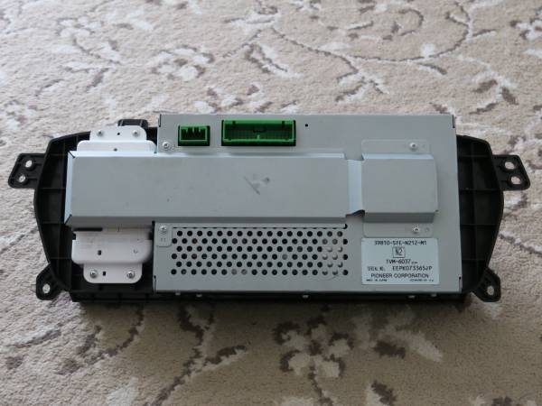 オデッセイ RB1/RB2 純正ナビ モニター 完動品 時計青色 オデッセイ