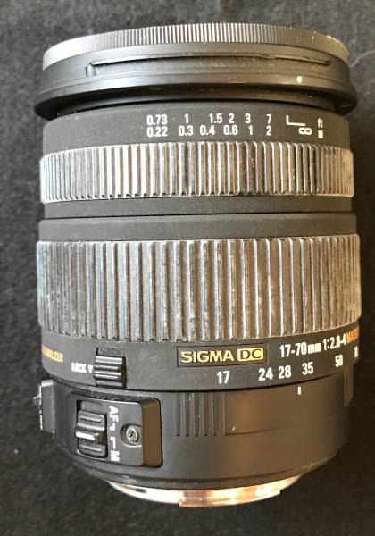 シグマ SIGMA 17-70mm F2.8-4 DC MACRO OS HMS ジャンク