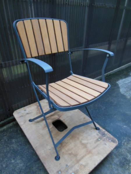 イタリア・ガーデンチェア / emu エミュ製　折り畳み式②