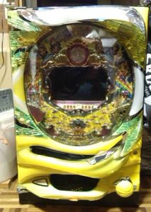 パチンコ・パチスロ CRA スーパー海物語 IN 沖縄4 パチンコ台 イエロー