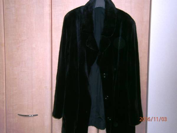 ★シェアードミンク リバーシブルコート★Ｍ★Used★こげ茶★