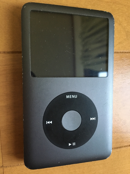 高性能 iPod Classic 160GB ブラック 第6世代 MC297J ジャンク 黒