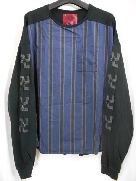 15ss elephant TRIBAL fabrics 切替 カットソー ロンT Tシャツ