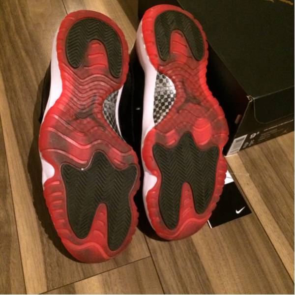JORDAN 11 RETRO LOW BRED US9.5 ブレッド 国内正規品 黒タグ付
