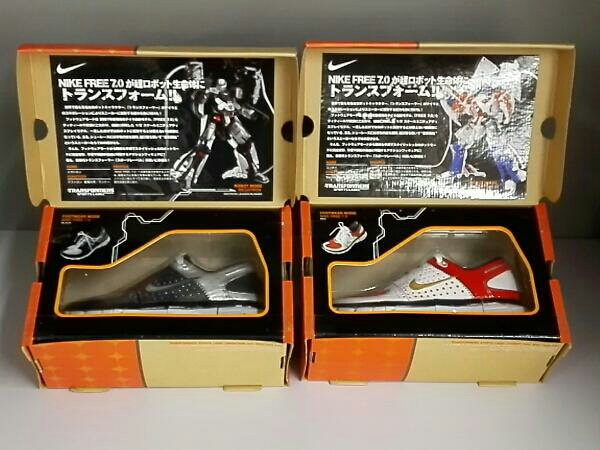 [未開封]TRANSFOMERS NIKE FREE 7.0/メガトロン・コンボイセット