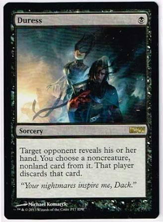 MTG IDWプロモ 強迫/Duress | MIKAS-HUNDEPHYSIO.DE