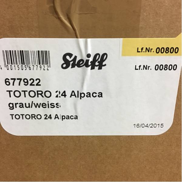 となりのトトロ ぬいぐるみ シュタイフ 美品「シュタイフ×トトロ」箱