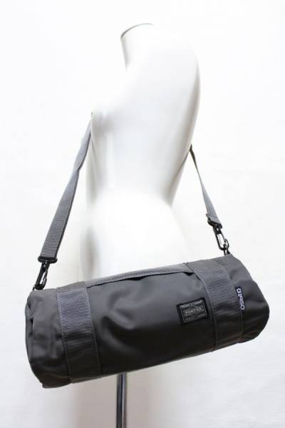 PORTER×G1950/ポーター☆筒型/横長2wayショルダーバッグ/グレー PORTER 
