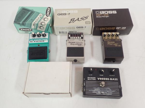 ROGER MAYER/BOSS/DOD エフェクターまとめ 4セット⇔48741-6