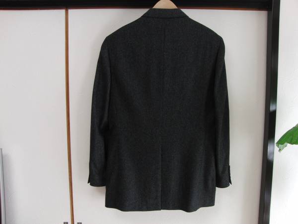 Smith Paul カシミヤ混ウールフランネルダブルジャケット ポールスミス