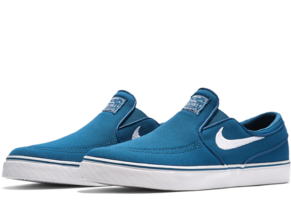 【NIKE SB】 ZOOM STEFAN JANOSKI SLIP CNVS ジャノスキ 青 26.5