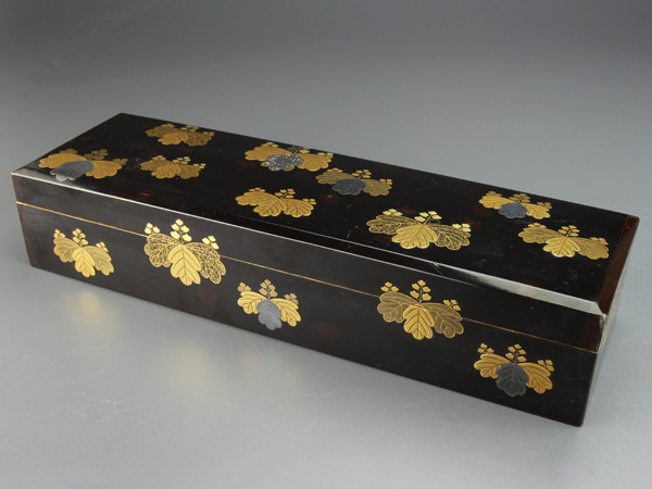 琴》古美術品 黒塗桐蒔絵文箱 AP688 2026年最新Yahoo!オークション -琴