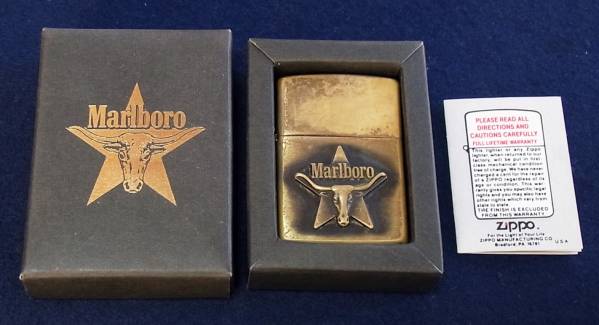 未使用・1992年製】Marlboro マールボロ ZIPPO 限定品 Marlboro ZIPPO
