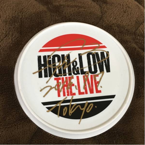 ３代目 岩ちゃんサイン入りフリスビー 超稀少 三代目JSB 岩田剛典 サインフリスビーHiGH＆LOW THE LIVE