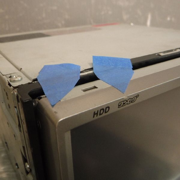 イクリプス HDDナビ 2005年 トヨタ変換 保証(AVN7406HD)*K007382