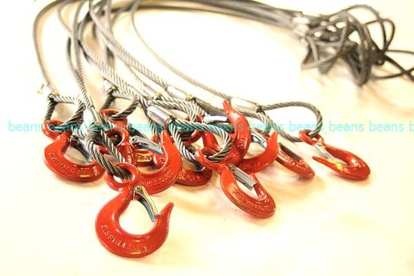 ★ JIS 9MM(3分）×1Ｍ 片フック 10本SET まとめて格安♪