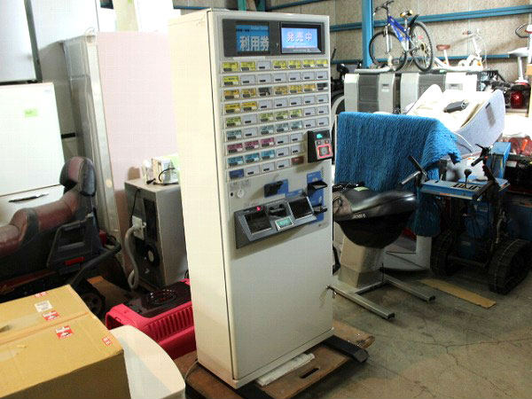 中古券売機 芝浦自販機 芝浦自動券売機 KA-Σ263NN3 KAΣ257VN3 エーワン 