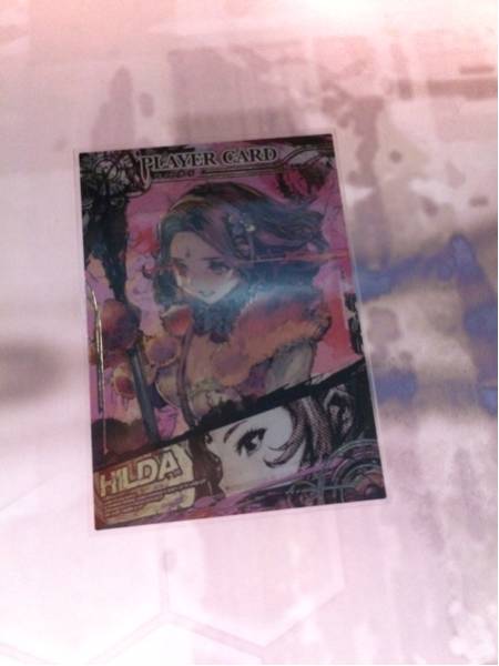 ☆LoV3 大会限定 プレイヤーカード ヒルダ 未使用☆