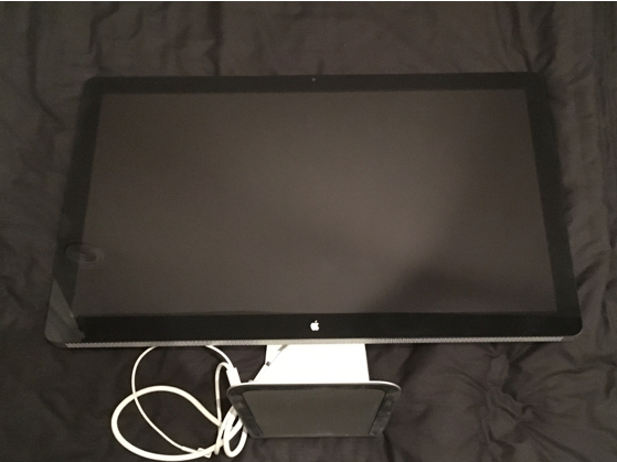 【美品】27インチ モニター Apple Thunderbolt Display A1407