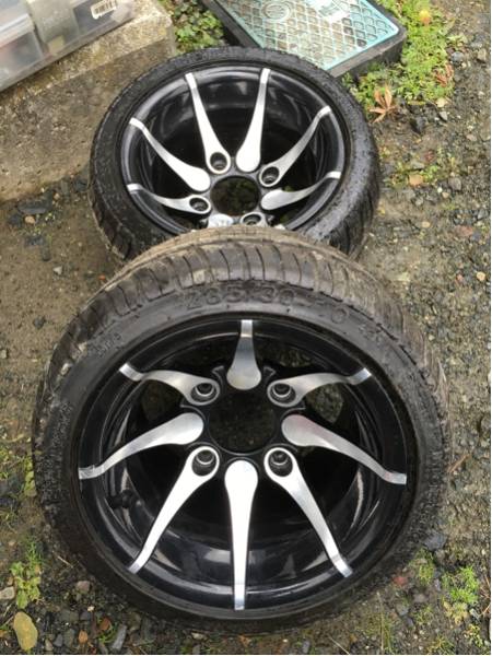 タイヤホイール 235/30-10 インチ バギー ジャイロ ジャイロ2スト.バギー用に235/30-10 バギージャイロホイールタイヤ？10