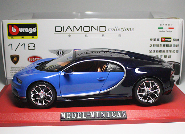 ★★★Bburago 1/18 ブガッティ BUGATTI シロン CHIRON 2016