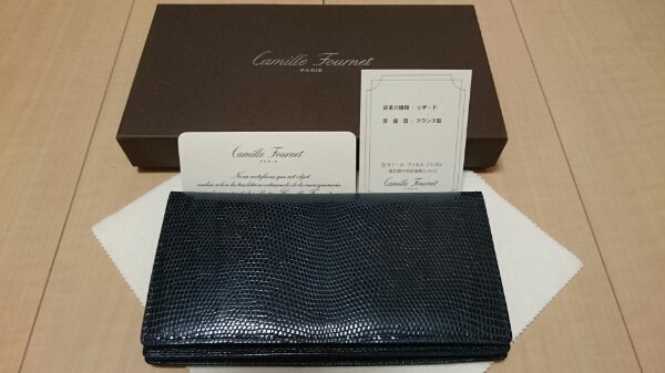 ◇新品◇カミーユフォルネ(camille fournet)◇リザード長財布◇ 【公式