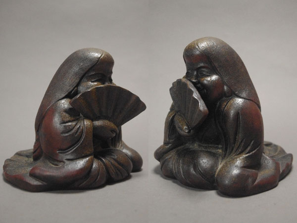 お多福置物/おかめ/縁起物/阿亀乙御前/備前銘/古美術品 2026年最新