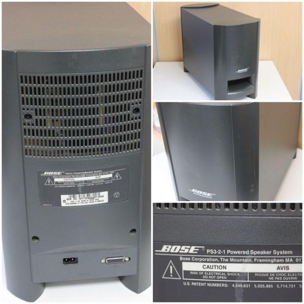 BOSE ホームシアターシステム◇AV3-2-1/PS3-2-1◇リモコン付 【公式通販】