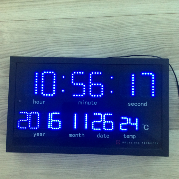 HOUSE USE PRODUCTS製LED掛時計