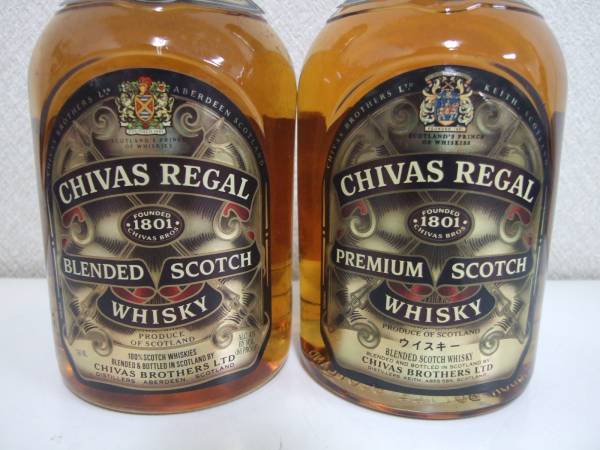 ☆古酒 CHIVAS REGAL（シーバスリーガル）12年/2本セット