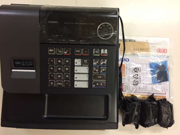 レジ カシオレジスター NL-200 CASIO ブラック 黒 カシオ CASIO NL-200
