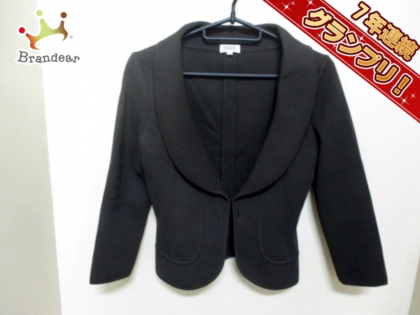 フォクシー ジャケット 38 レディース 美品 ダークブラウン フォクシー 
