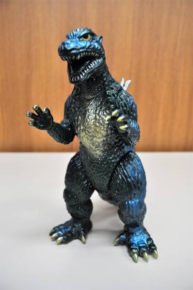 B3☆マーミット 世紀の大怪獣 ゴジラ2003 東京SOS版 金銀青メタ ゴジラ