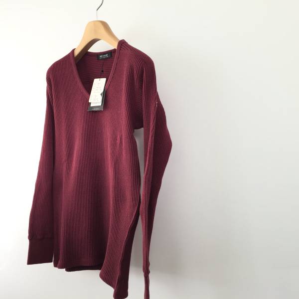 新品 RUDE GALLERY ルードギャラリー 刺繍 サーマル カットソー