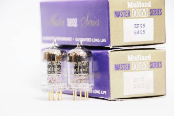★IEC 10M 6AK5 NOS 5654 403 6J1互換 ペア 金ピン 極上最高級☆