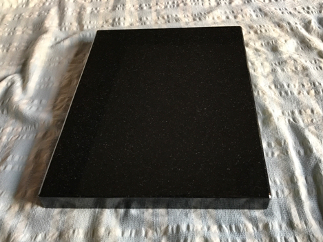 オーディオボード 黒御影石30×35×厚3cm 新品未使用 オーディオボード