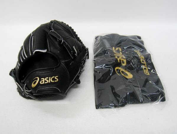 ★ASICS★BGR5LQ★ブラック★軟式★