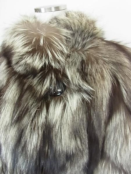 花美人着物■FOXコート　シルバーフォックス　逸品　ｄ353
