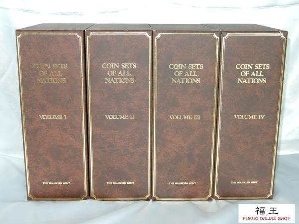フランクリンミント 世界のコイン 1-4巻 88セット 解説書付 O98