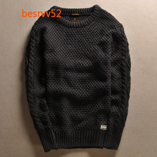 SCOTCH&SODA スコッチ＆ソーダローゲージニットセーター黒XL