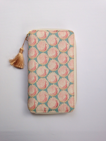 【美品】ほぼ日手帳 2016 リバティ Peacocks of Grantham Hall