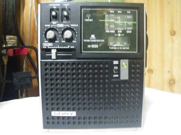 SONY ICF－5500 ジャンクかな？ SONY ICF-5500 ICF-5500（ジャンク